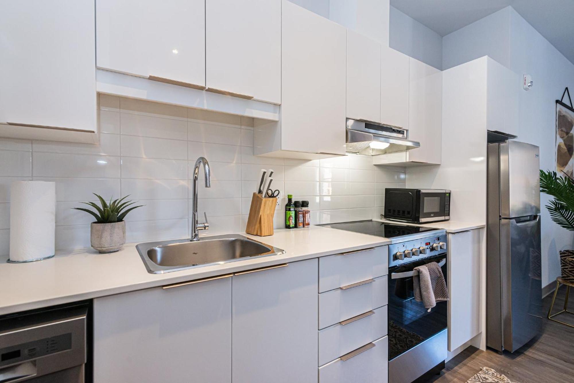 Wonderful New Studio Close To Mount Royal By Den Stays Montréal Rum bild
