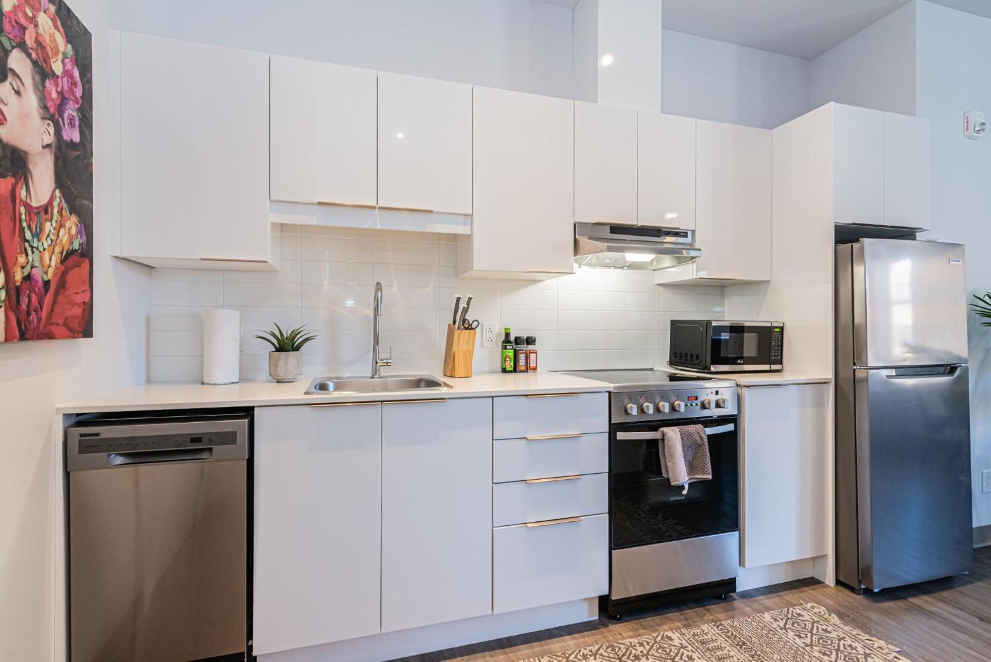 Wonderful New Studio Close To Mount Royal By Den Stays Montréal Rum bild